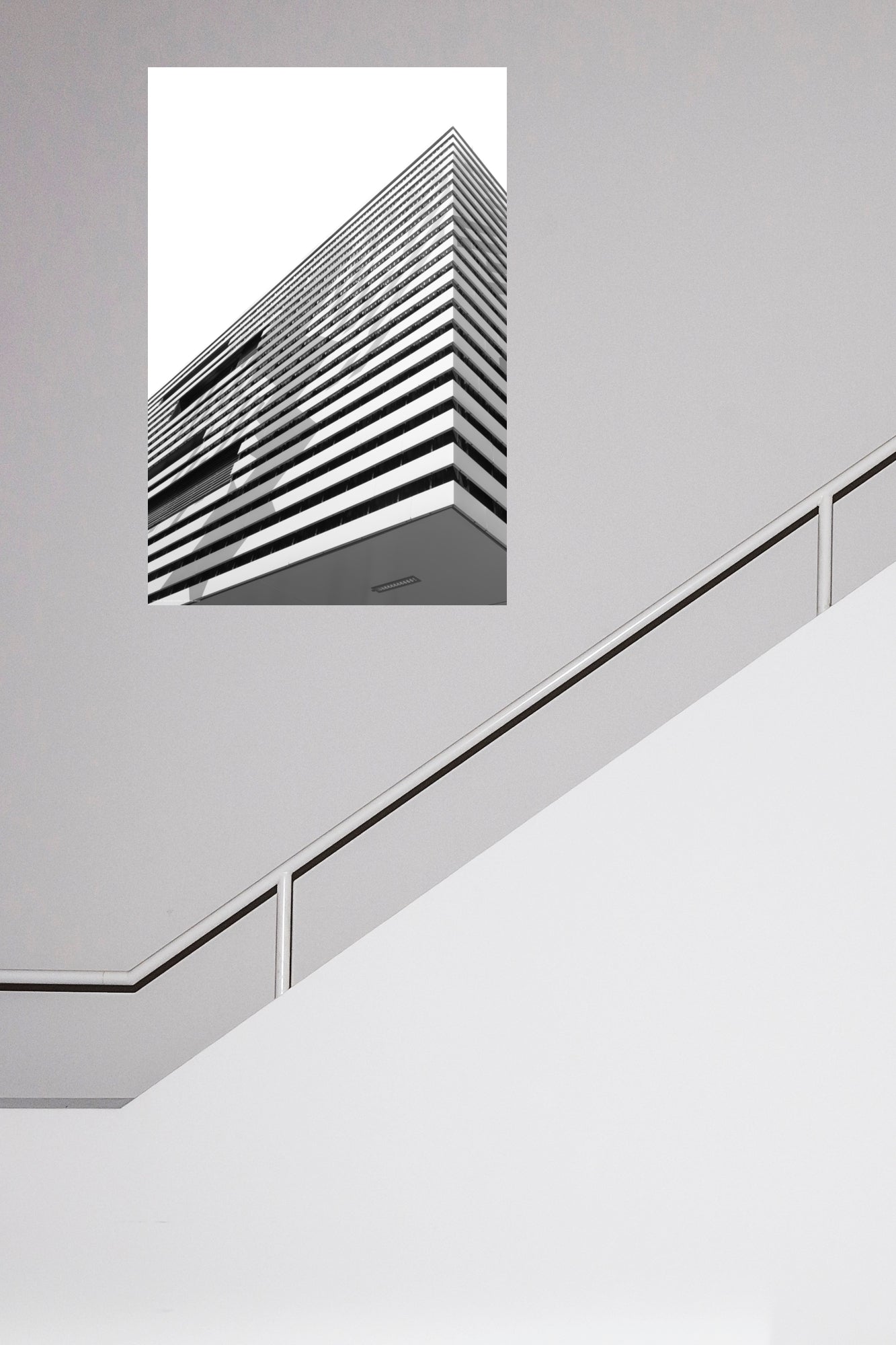 Wandbild "the white block"