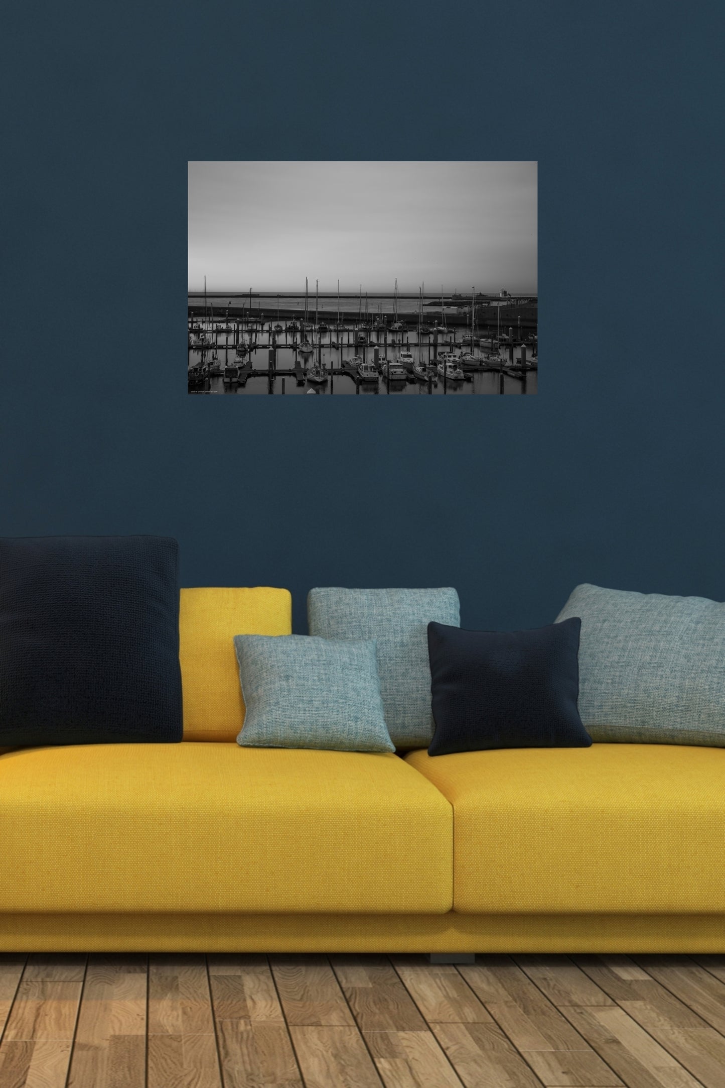 Wandbild "quit port"