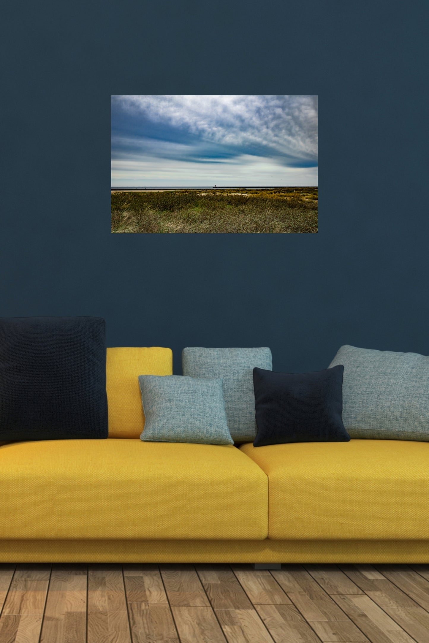 Wandbild "calm coast"