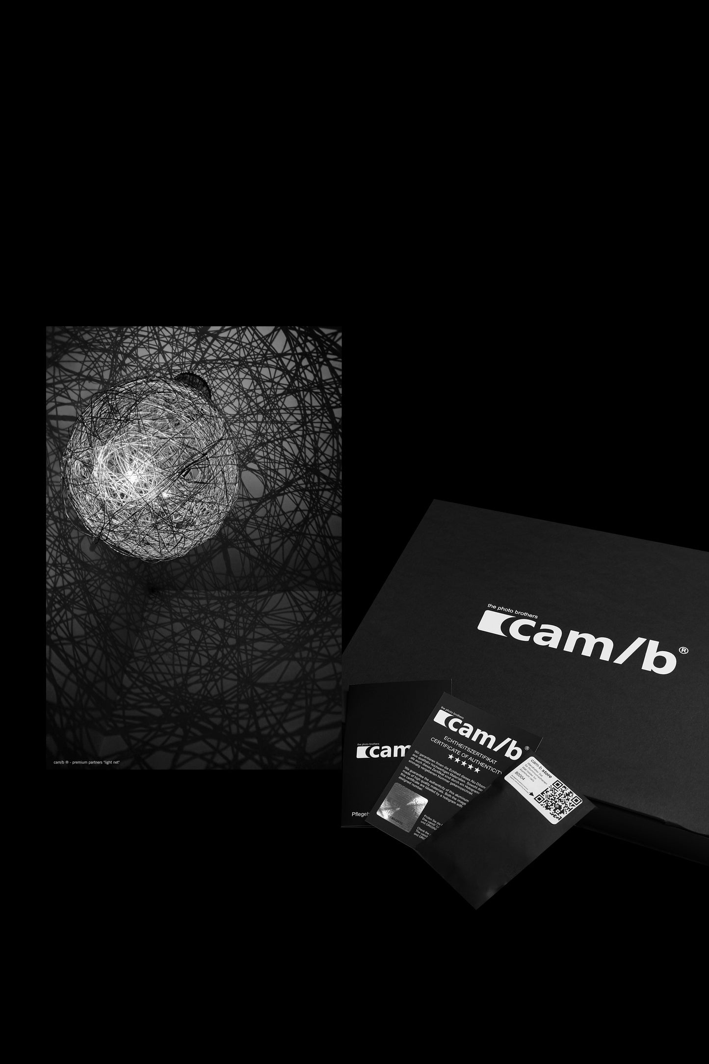 Wandbild "light net"