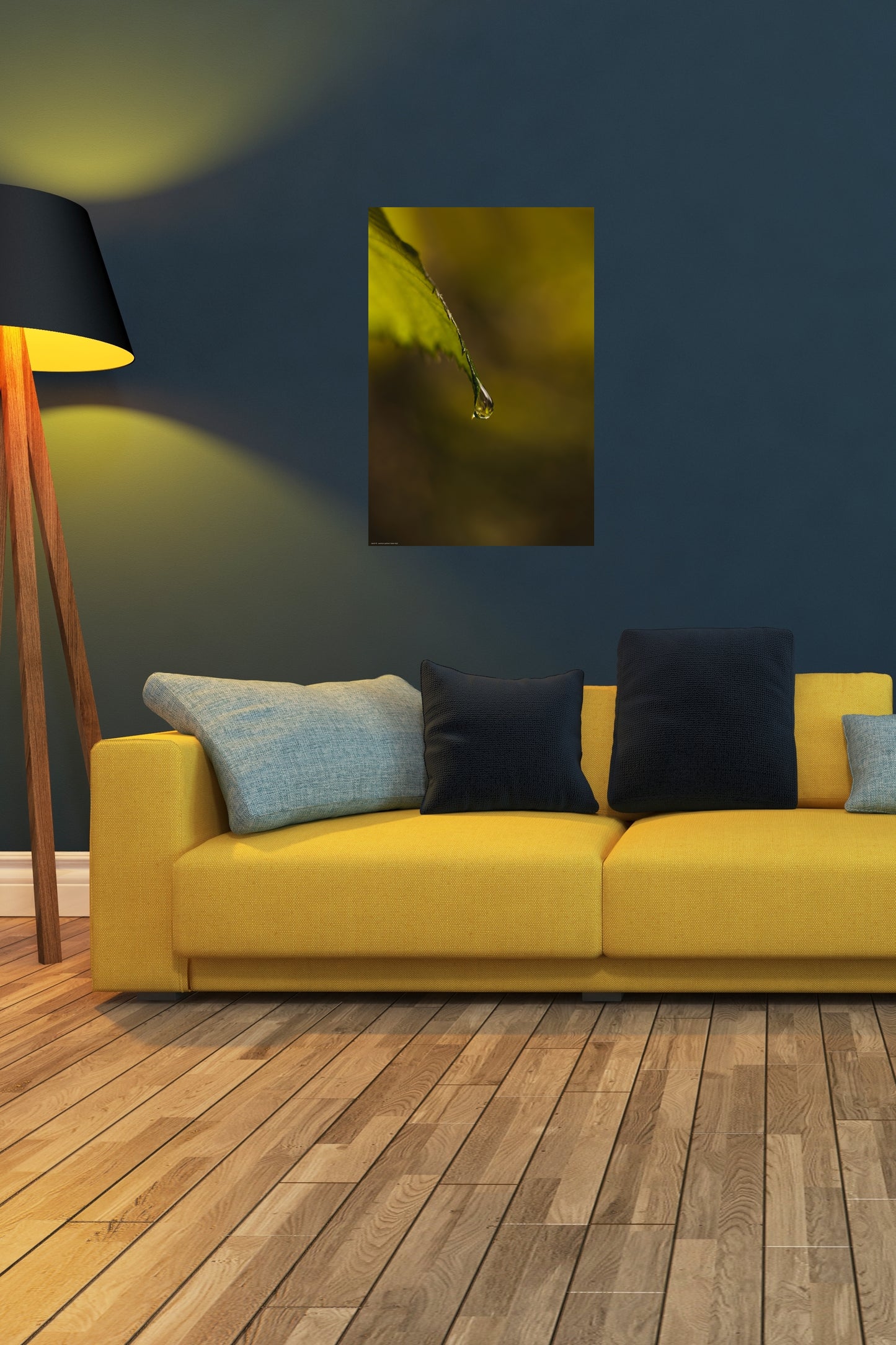 Wandbild "water drop"