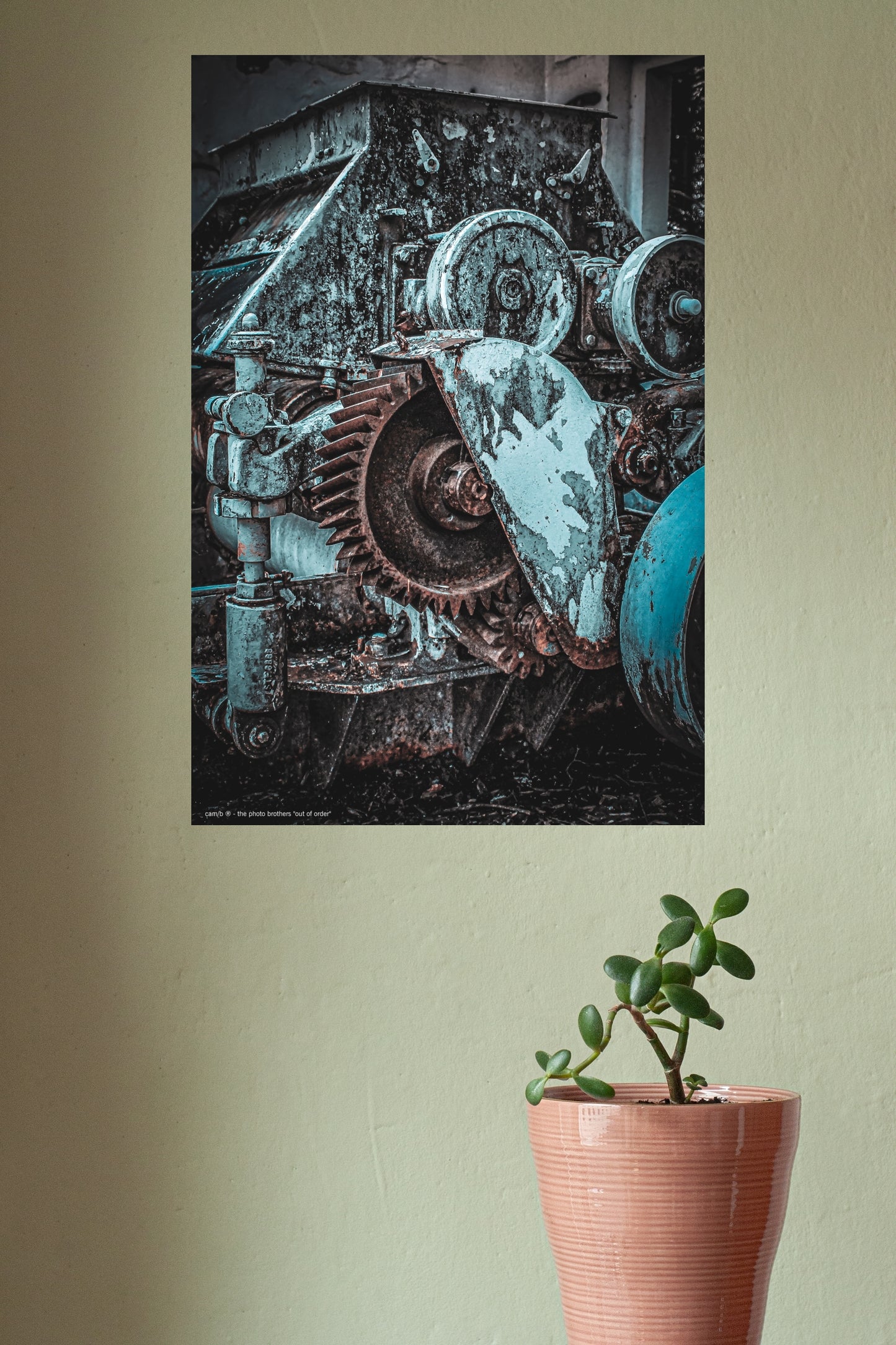 Wandbild "out of order"