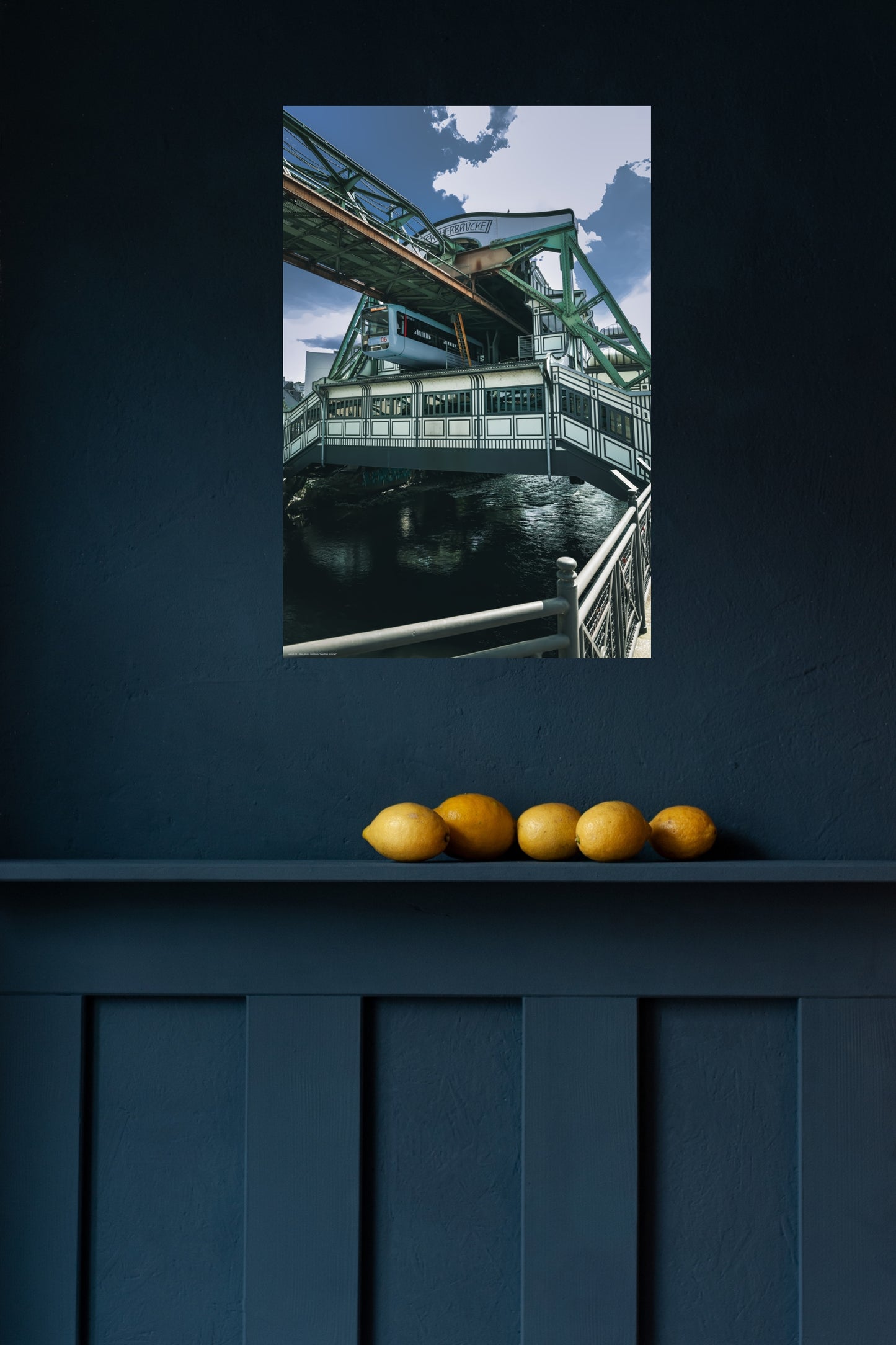 Wandbild "werther brücke"