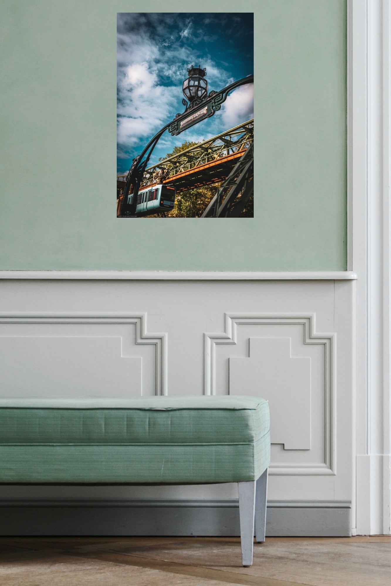 Wandbild "bismarck bridge"