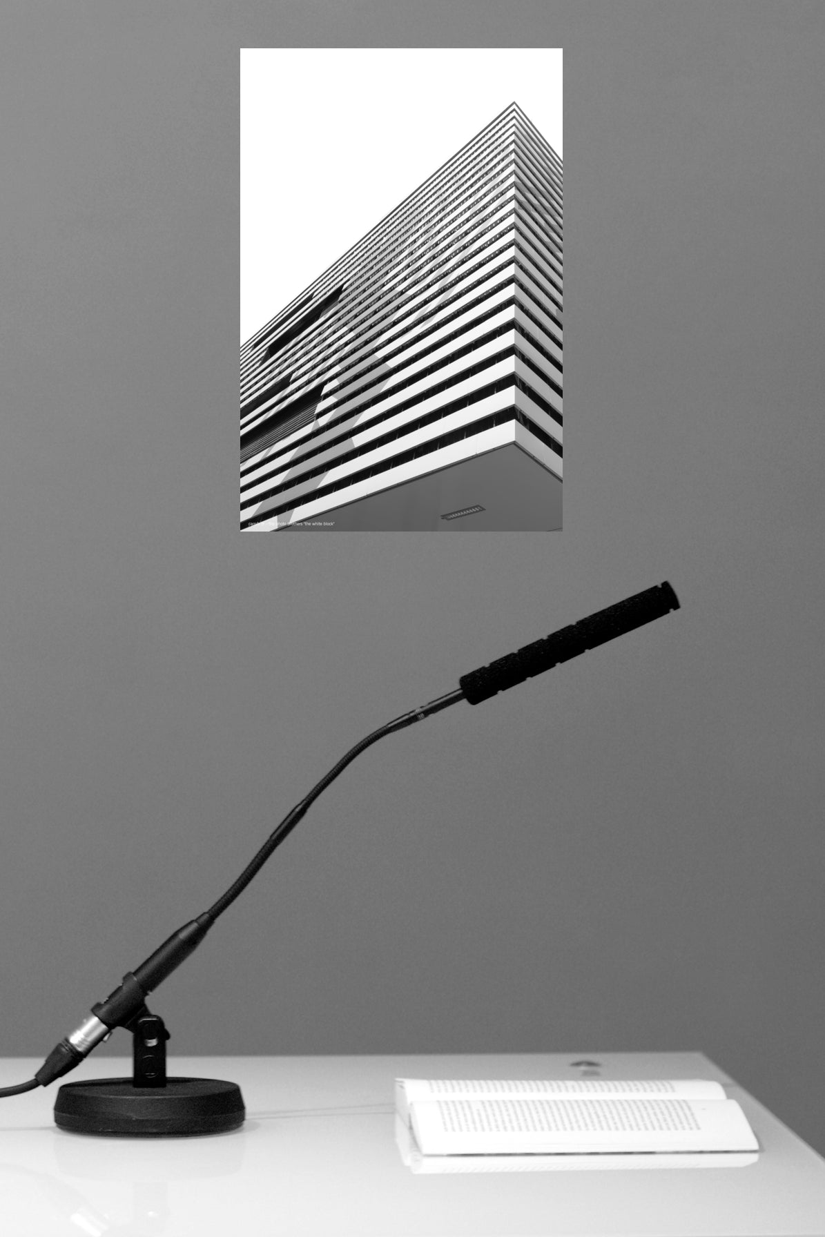 Wandbild "the white block"