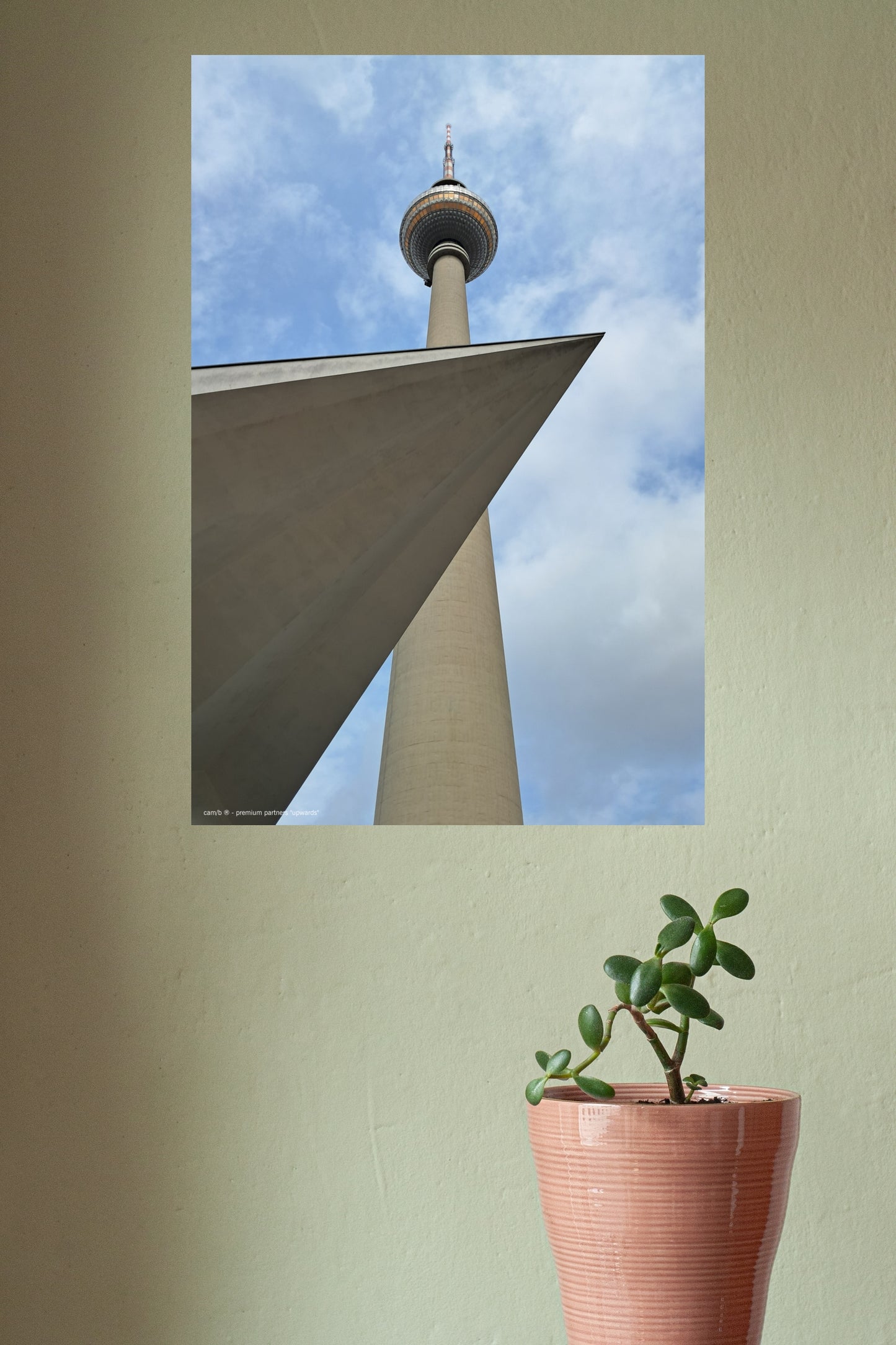 upwards