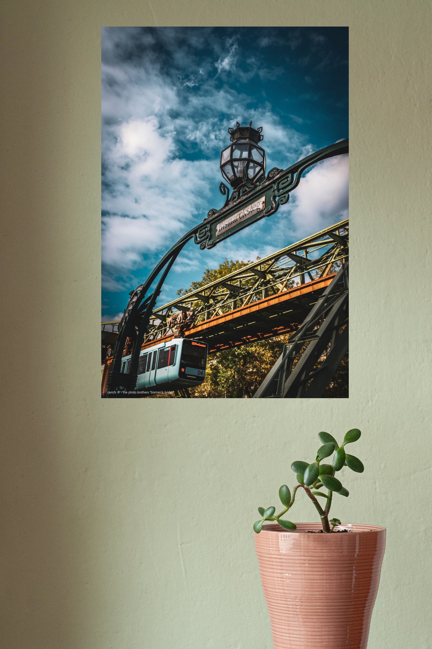 Wandbild "bismarck bridge"