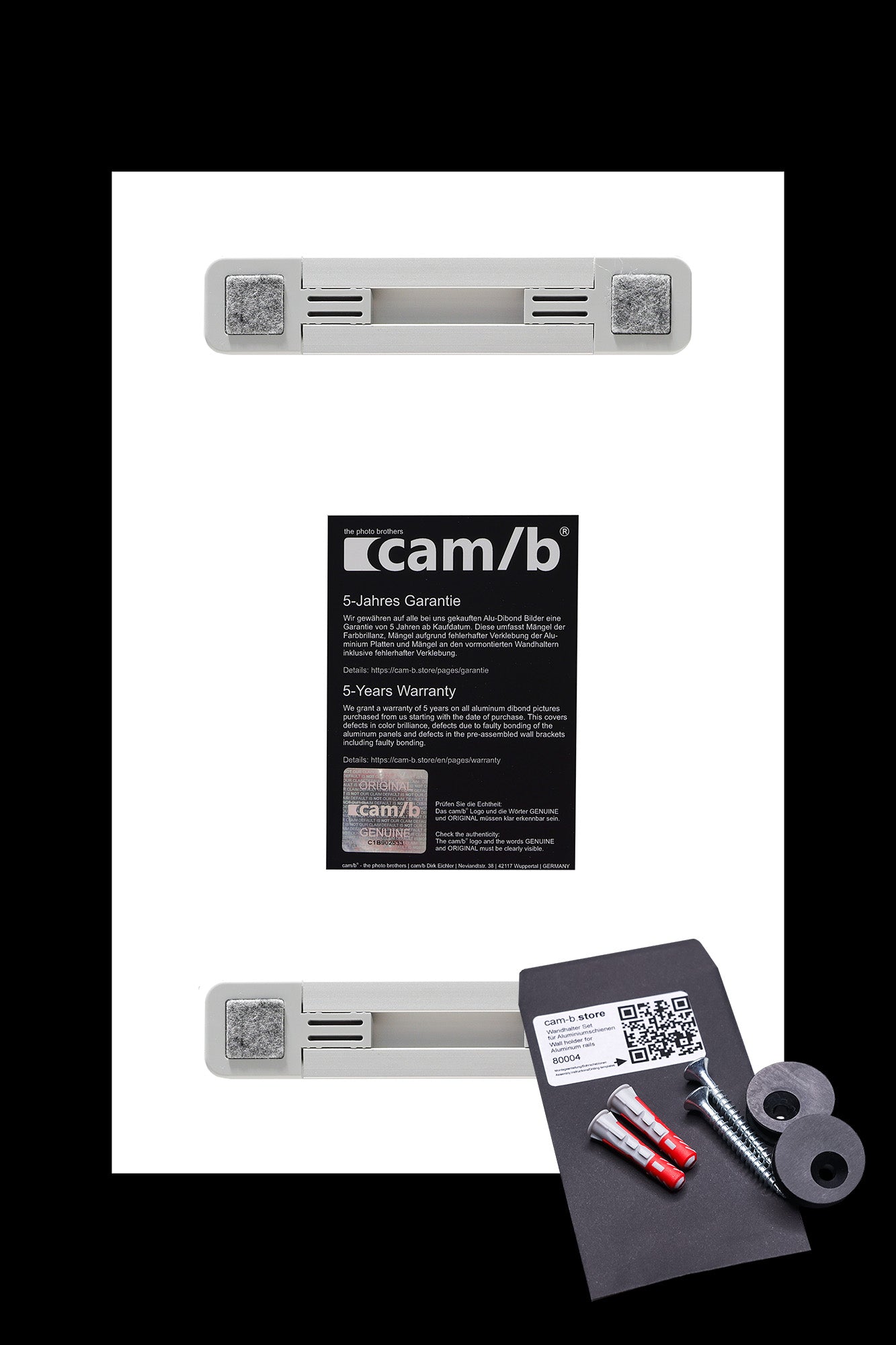 Rückseite Wandbild 30 x 20 cm