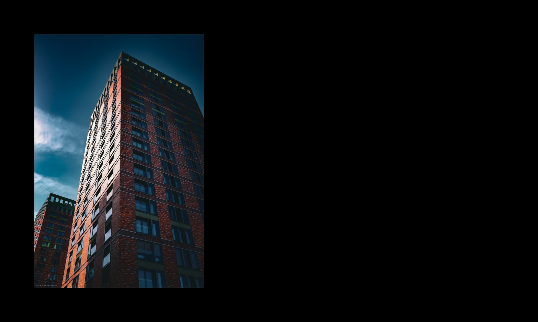 Wandbild "city scopes"