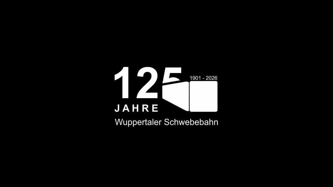 Logo 125 Jahre Wuppertaler Schwebebahn