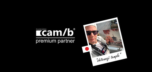 Christian Horenkamp mit seinem Wandbild "shitennoji temple"