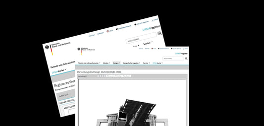 Designschutz: 125 Jahre Schwebebahn Sammlerstücke