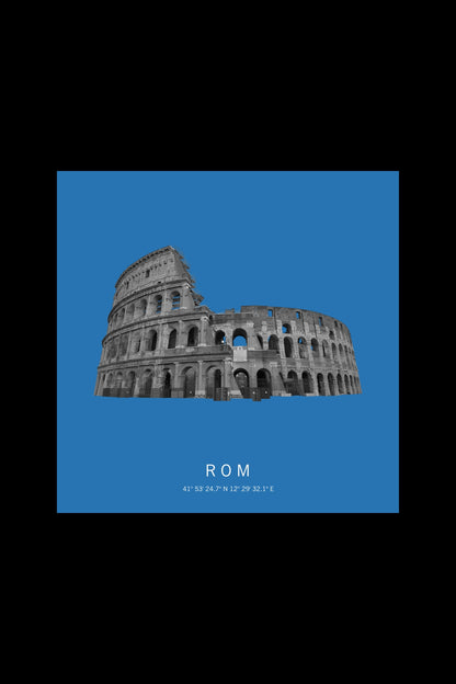 Art Edition Wandbild "Rom" himmelblau