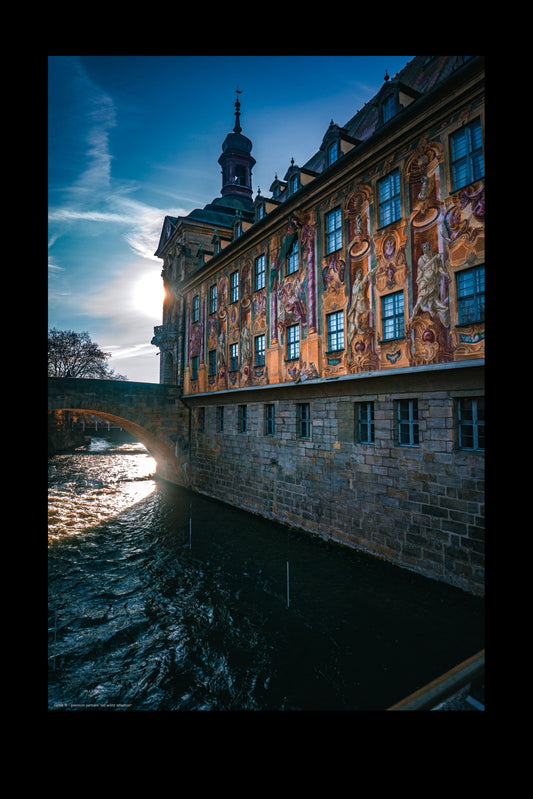 Wandbild "old world reflection"