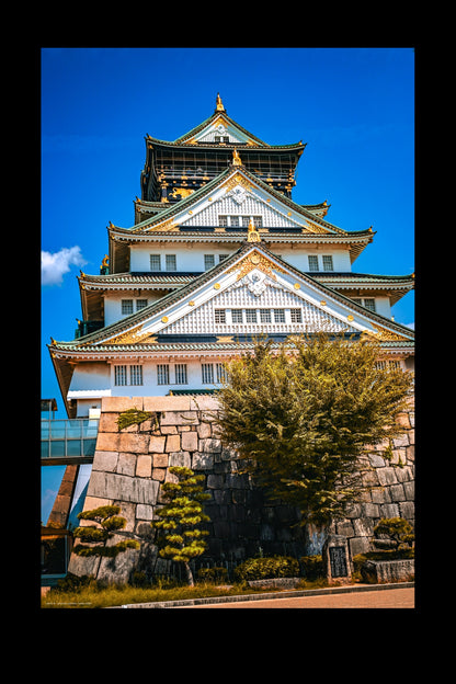 Wandbild "osaka castle"