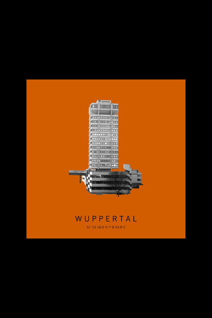 Wandbild "wuppertal"
