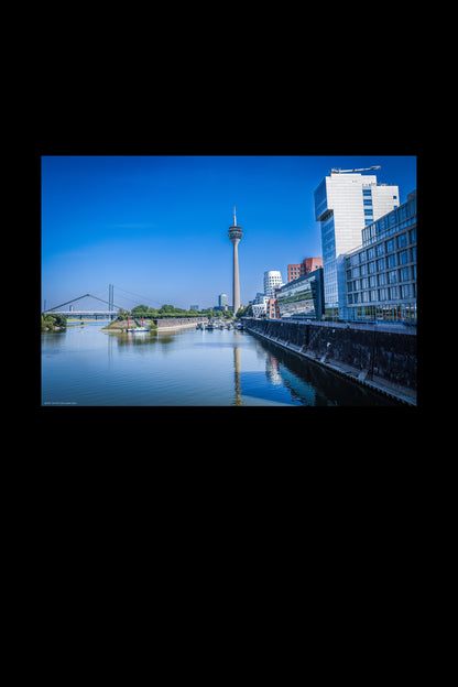 Wandbild "golden harbor"