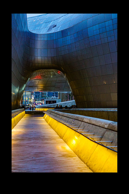 Wandbild "hadid's curves"