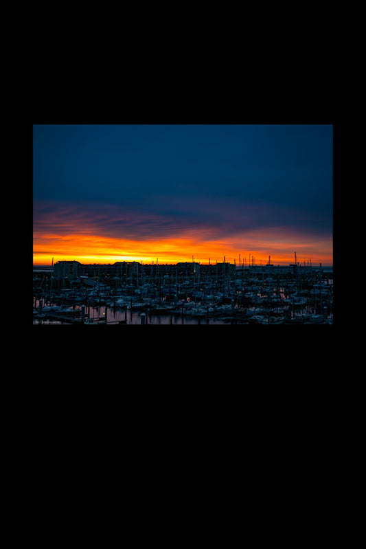 port sunset