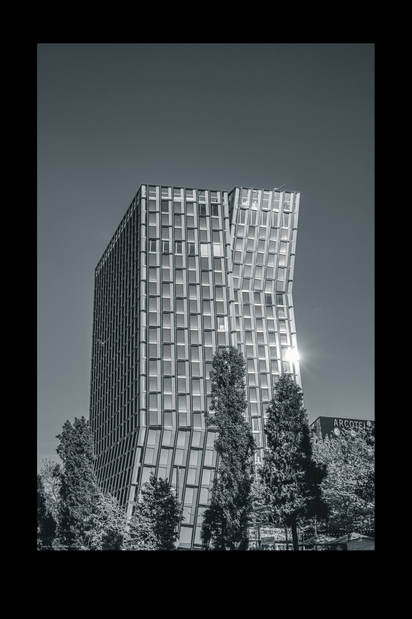 Wandbild "dancing towers"