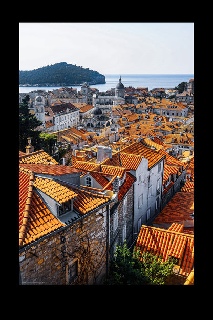 Wandbild "dubrovnik glow"