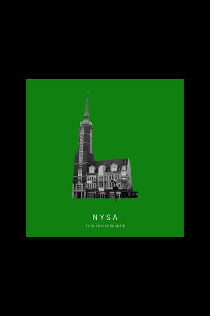 Art Edition Wandbild "Nysa" grün