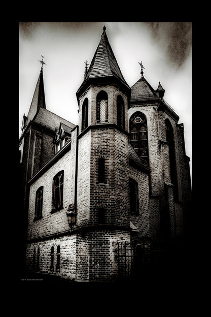 Wandbild "bates church"