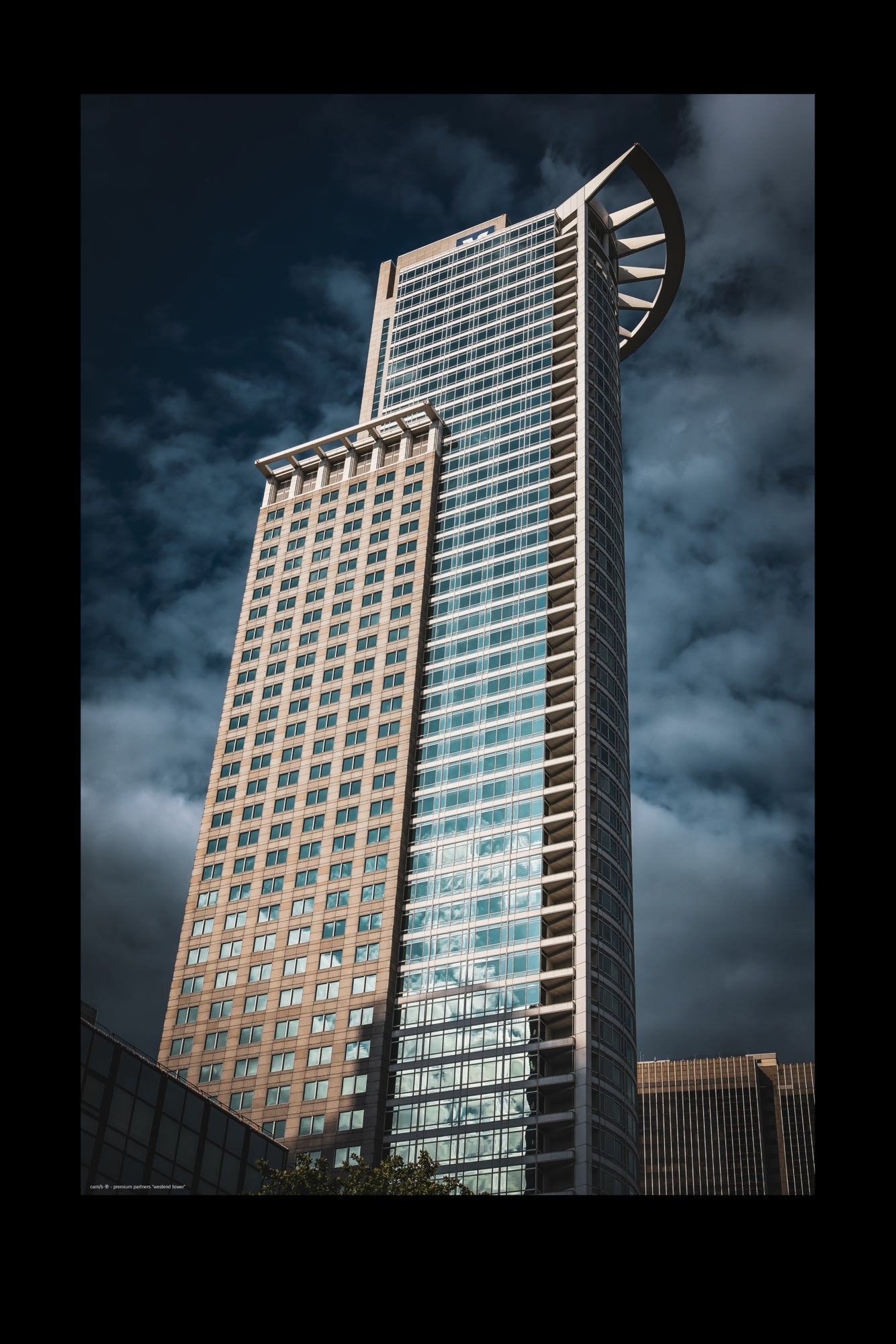 Wandbild "westend tower"