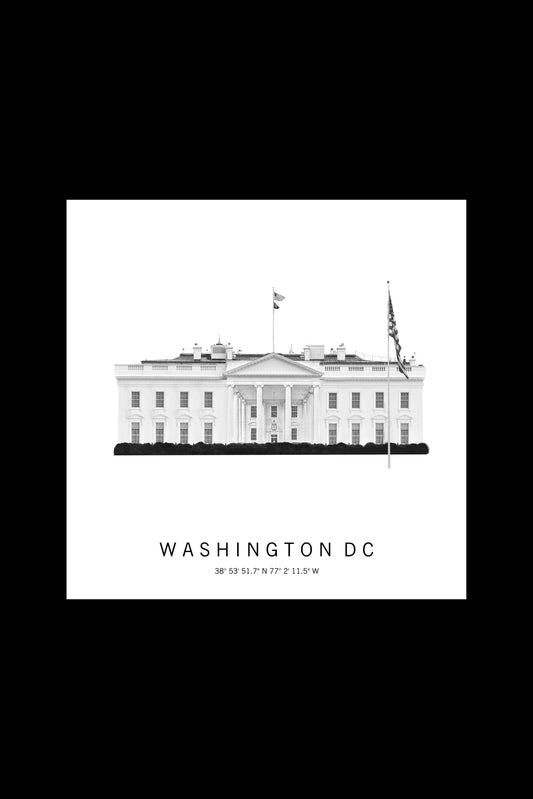 Wall Art "washington dc"