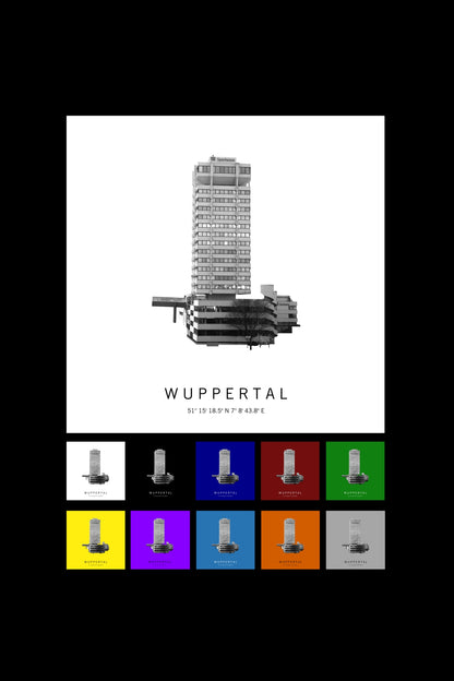 Wandbild "wuppertal"