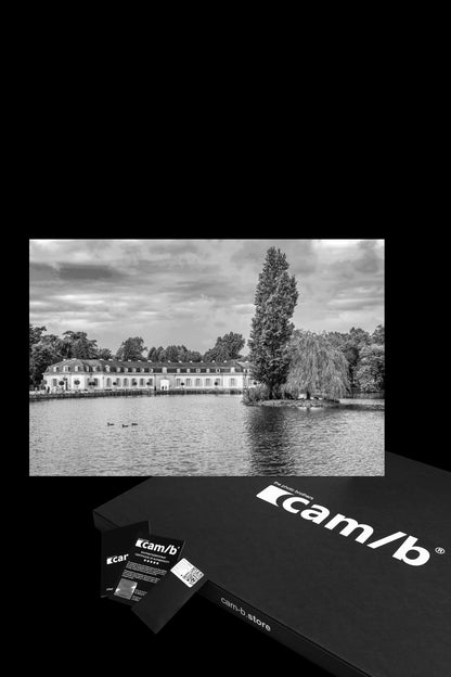 Wandbild "lakeside palace"