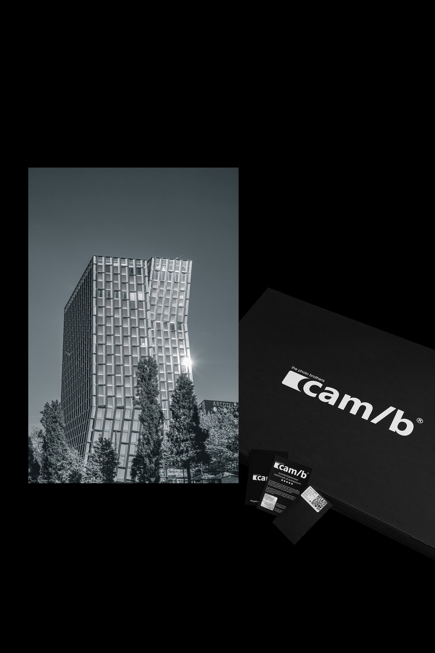 Wandbild "dancing towers"