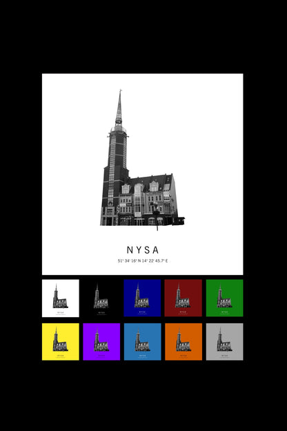 Art Edition Wandbild "Nysa" Farben