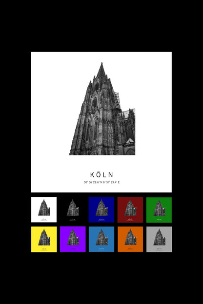Art Edition Wandbild "Köln"