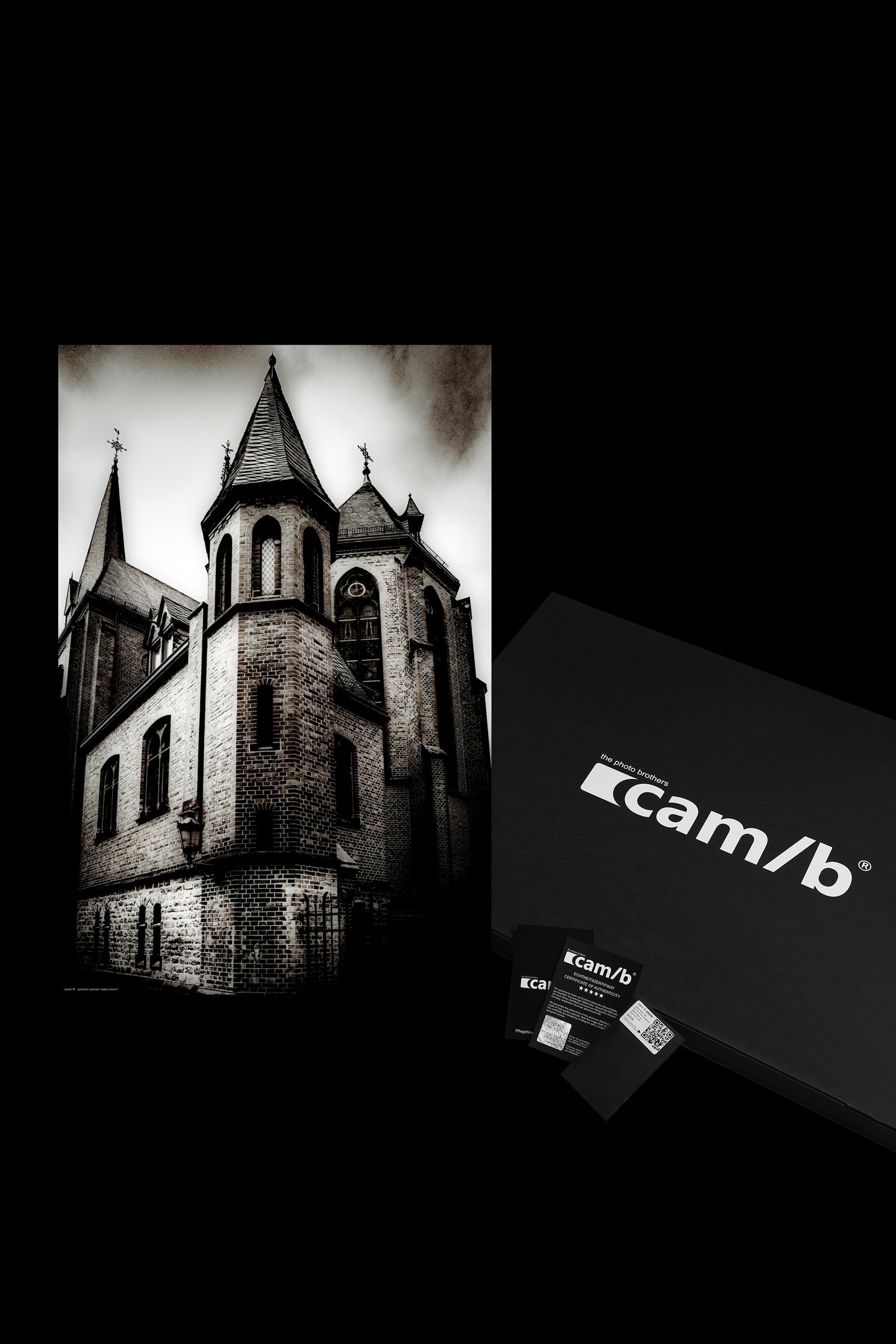 Wandbild "bates church"