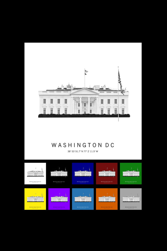 Wall Art "washington dc"
