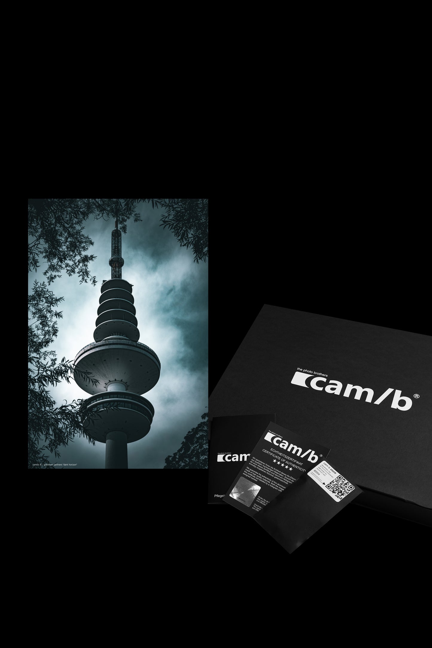 Wandbild "dark horizon"