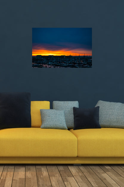 port sunset