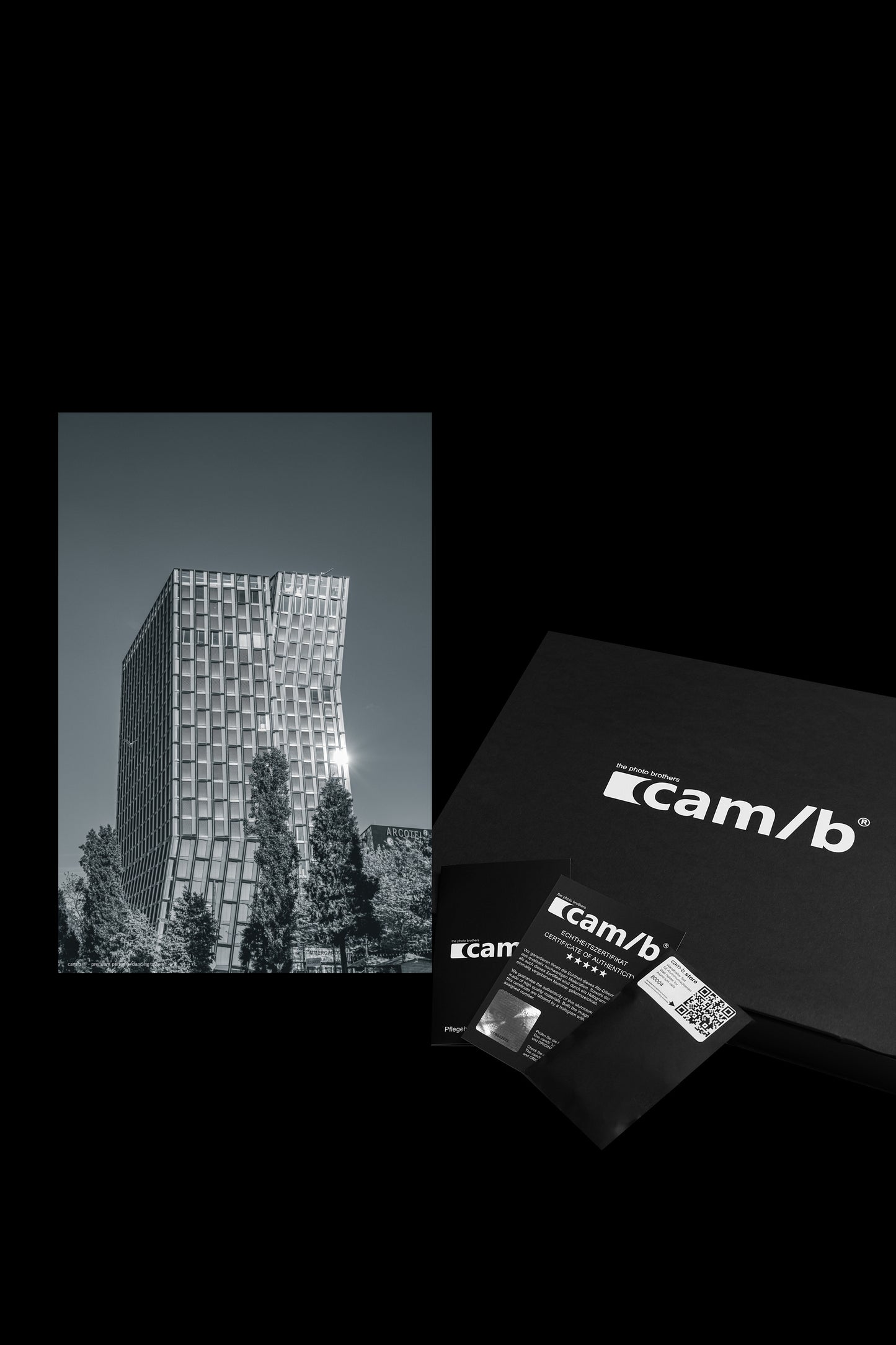 Wandbild "dancing towers"