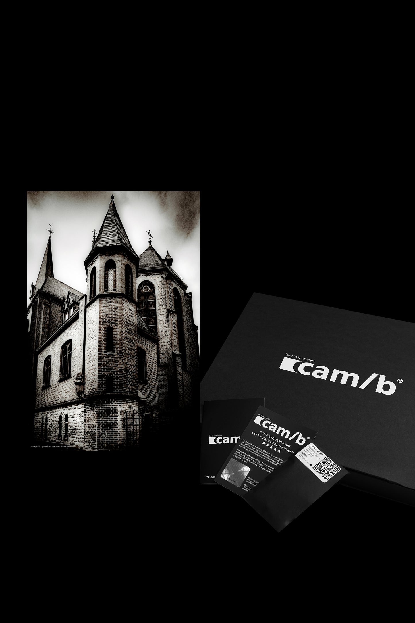 Wandbild "bates church"