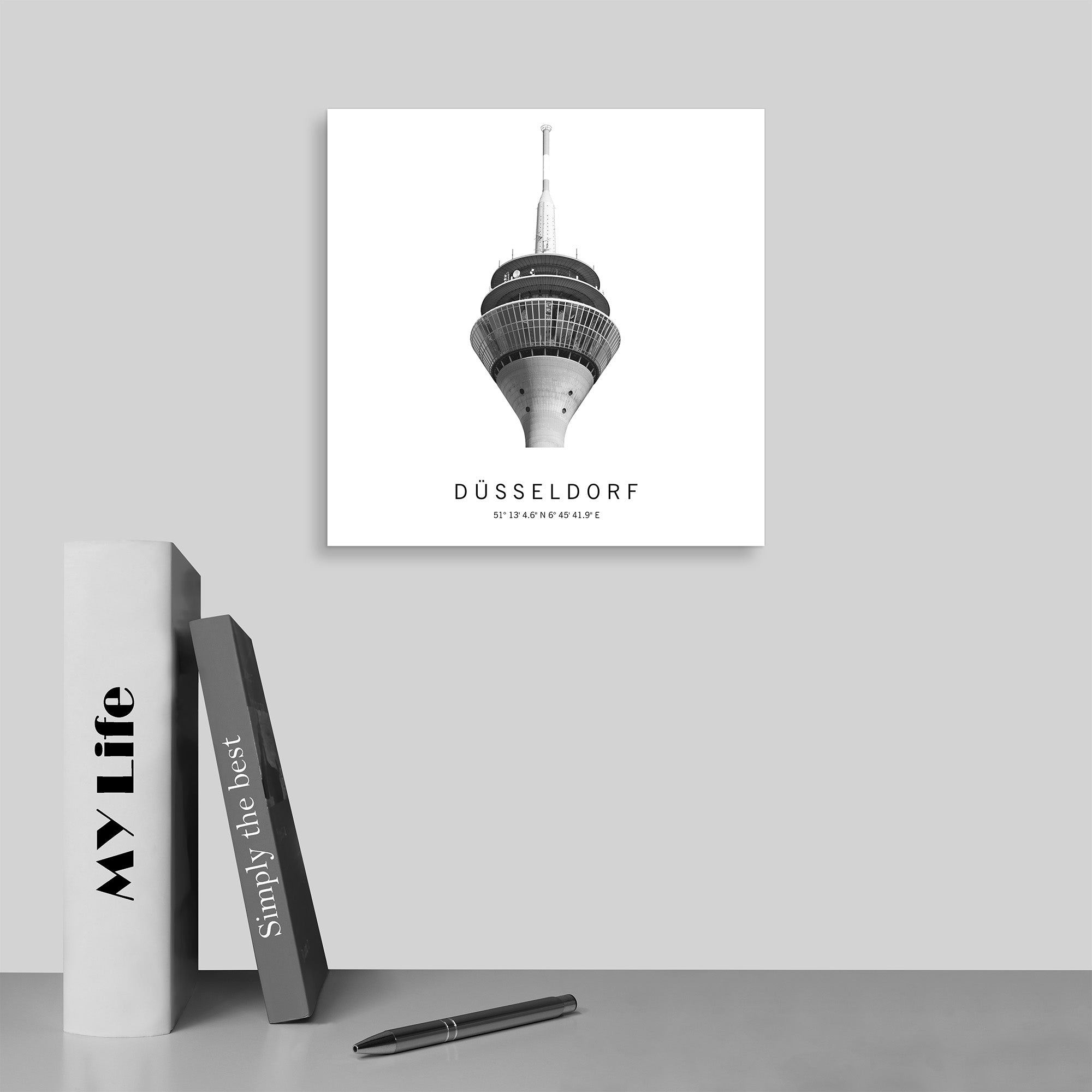 Art Edition Wandbild "düsseldorf" Lifestyle