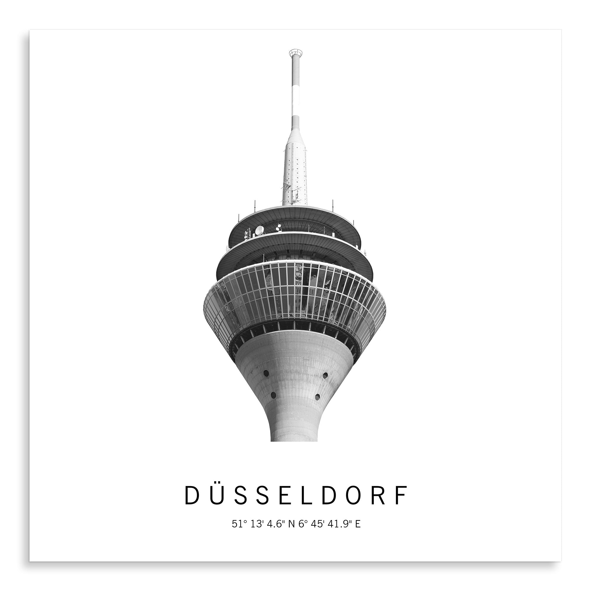 Art Edition Wandbild "düsseldorf"