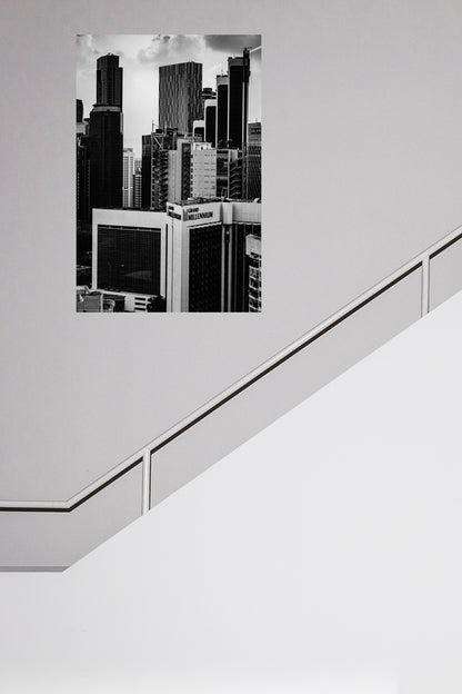 Wandbild "monochrome metropolis"