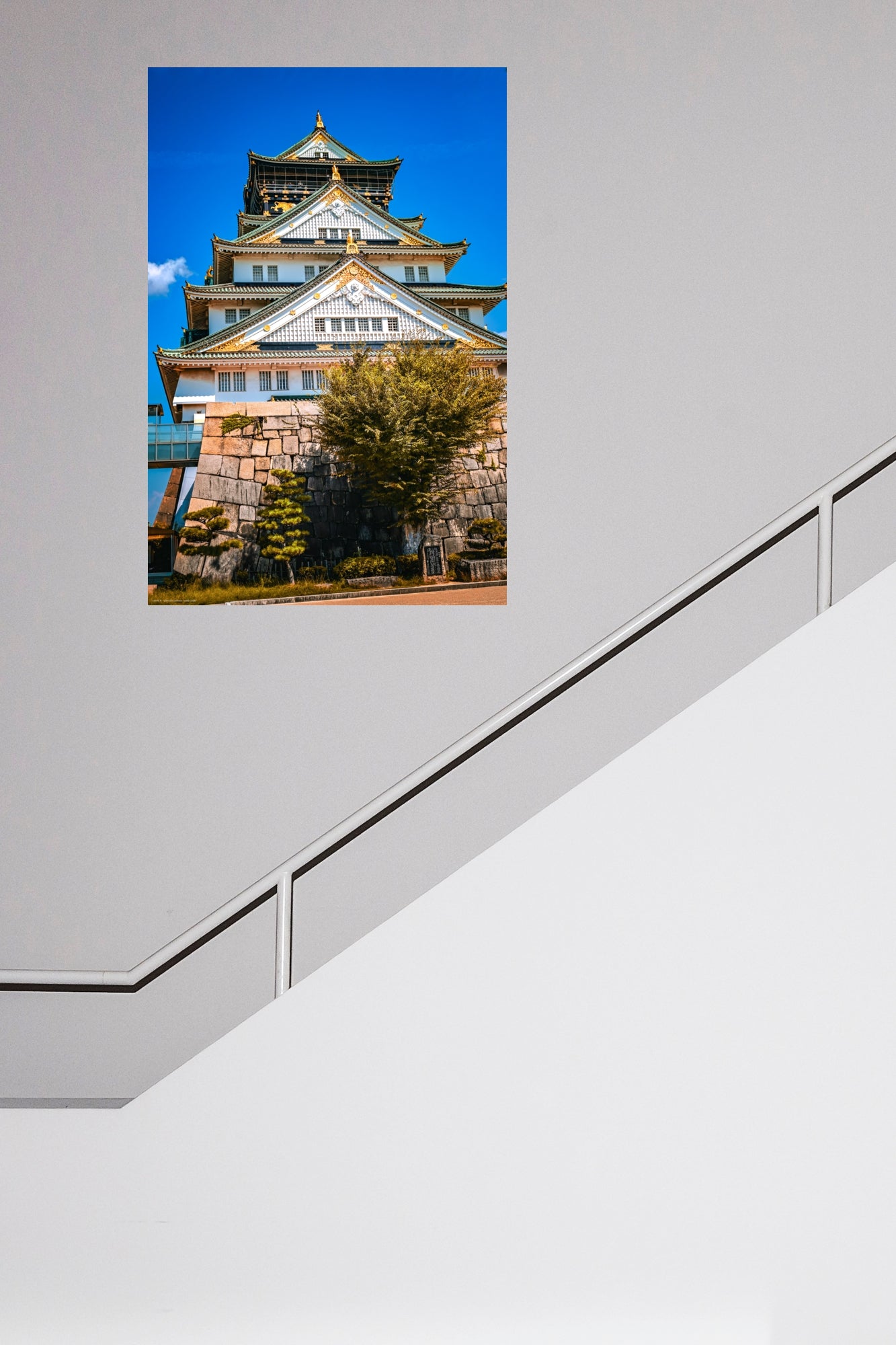 Wandbild "osaka castle"