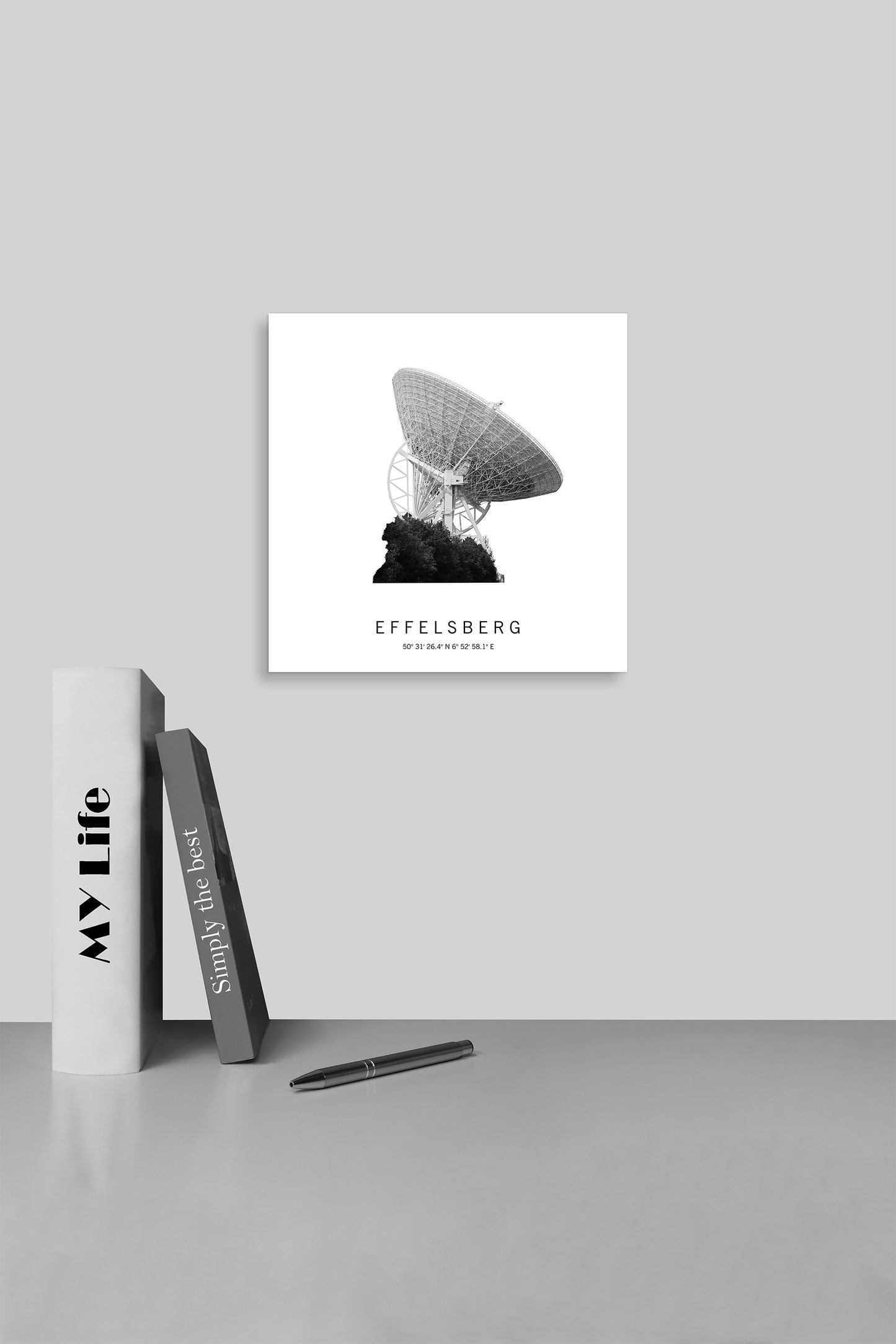 Art Edition Wandbild "Effelsberg"