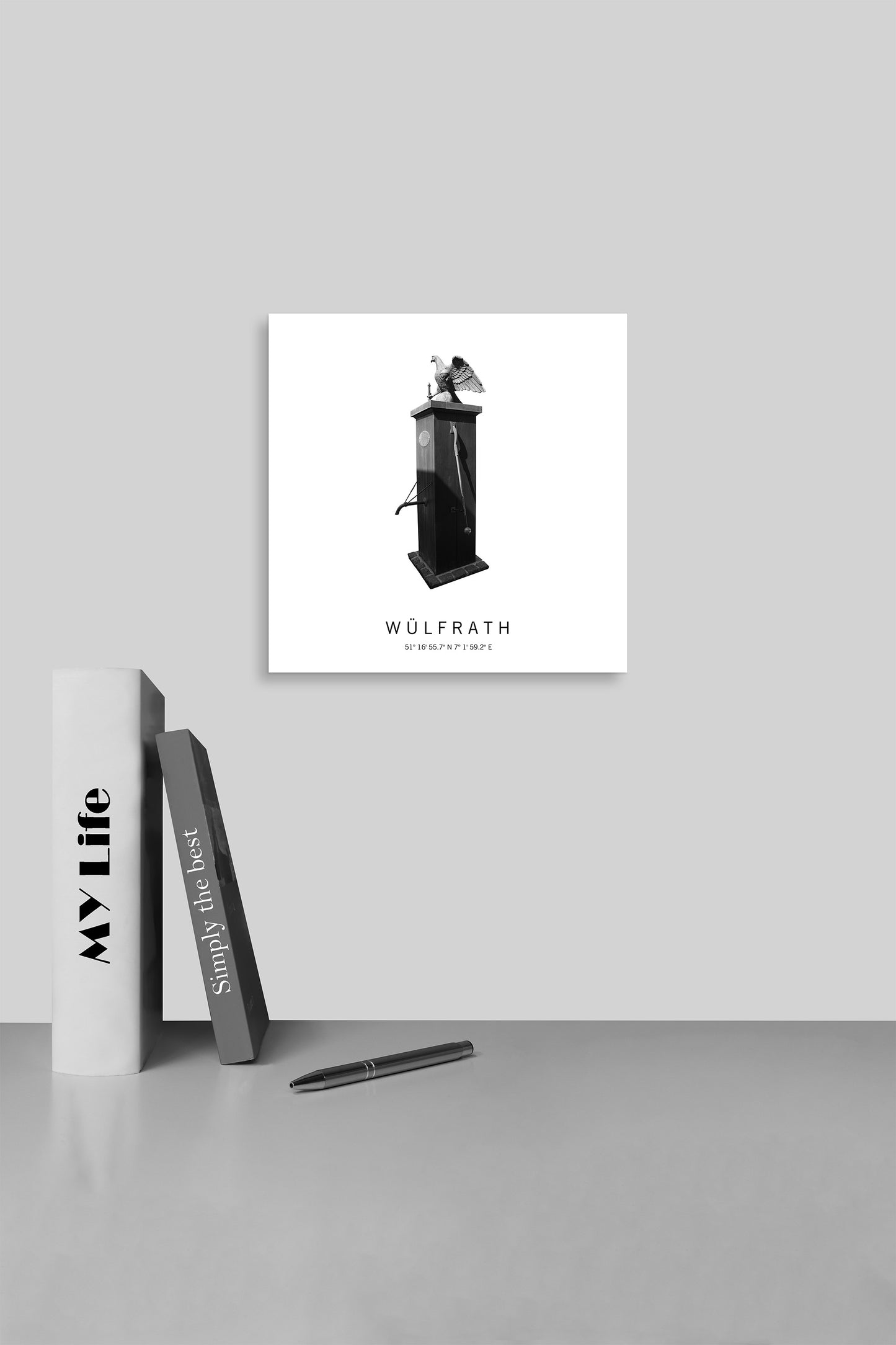 Art Edition Wandbild "Wülfrath"