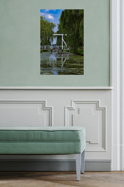 Wandbild "white bridge"