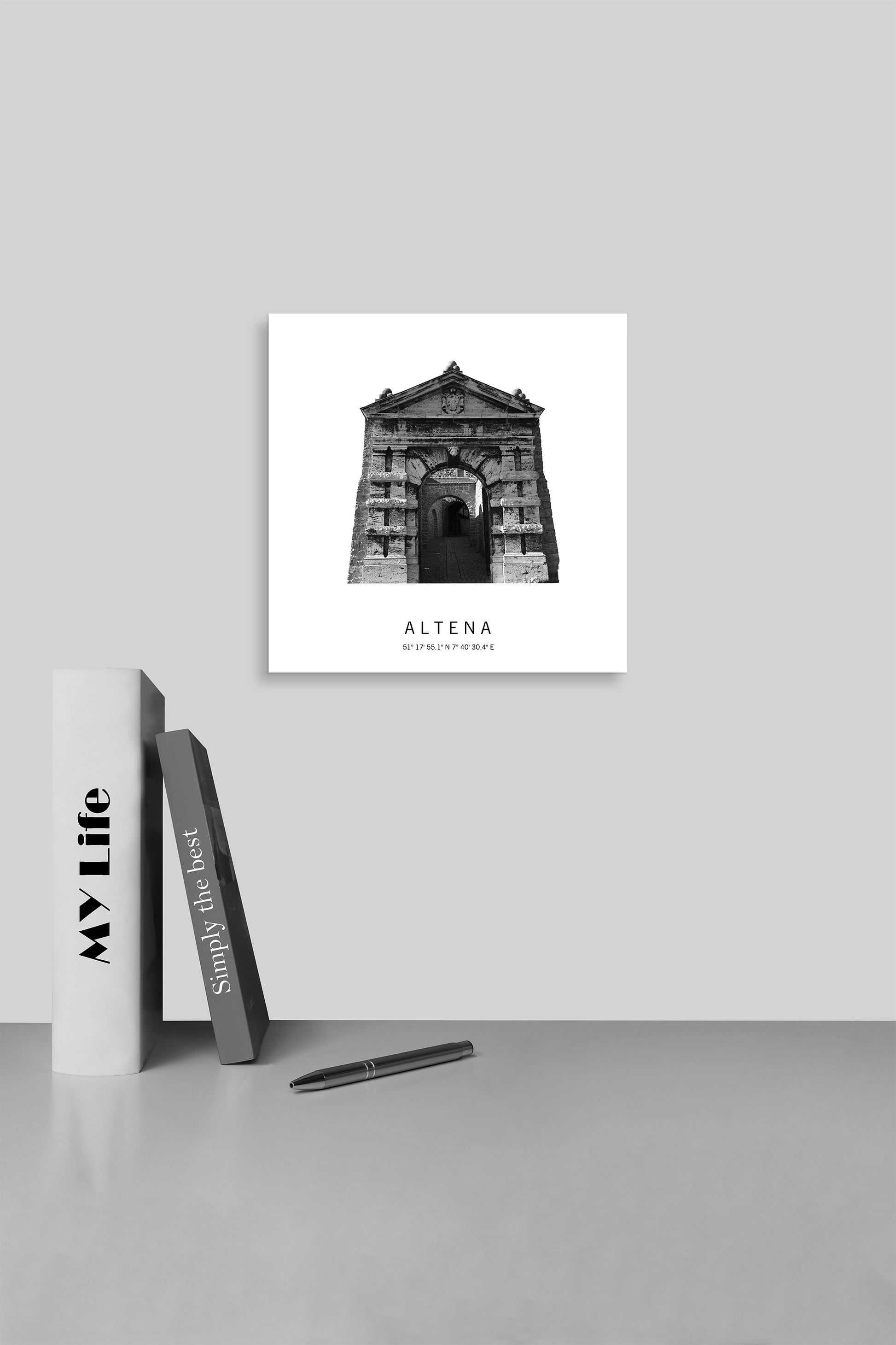 Art Edition Wandbild "Altena"