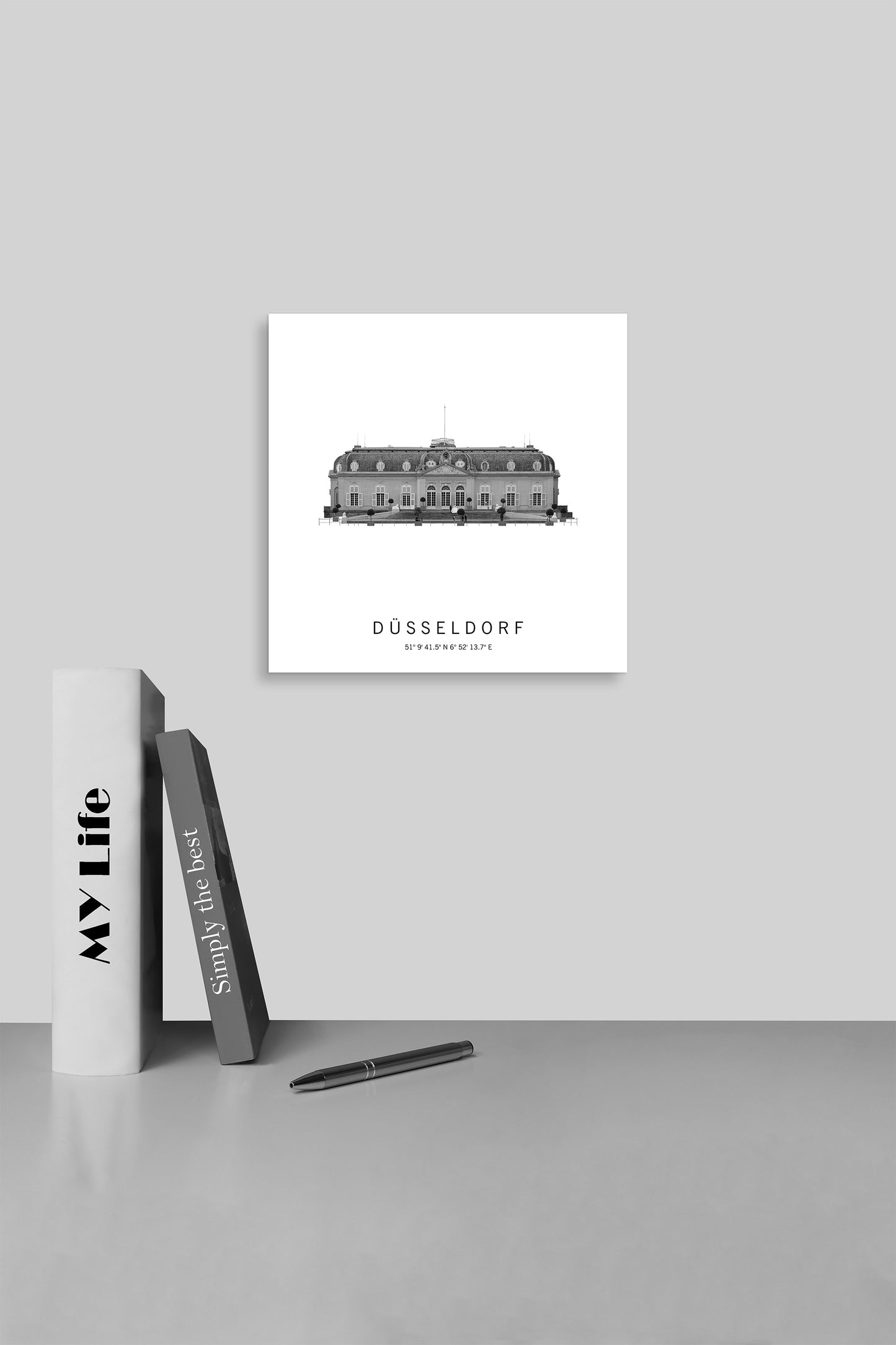 Art Edition Wandbild "Düsseldorf"