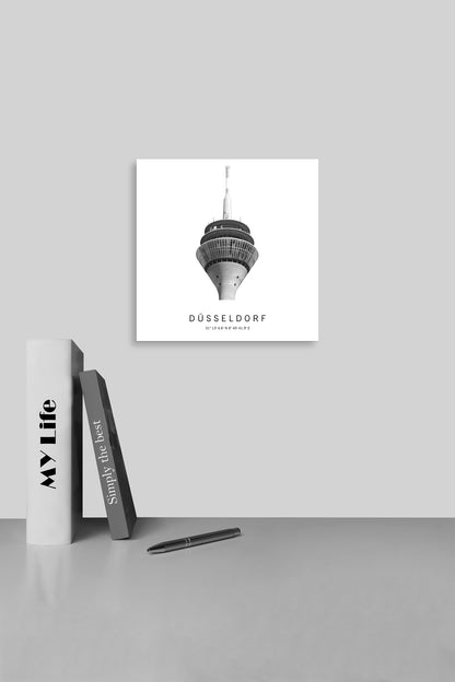 Art Edition Wandbild "Düsseldorf"